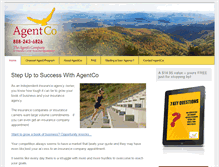 Tablet Screenshot of agentco.com